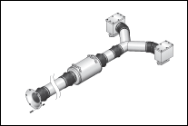 Dual Weber Carbs. using 8" In-Line Super Flow Filter