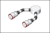 Small Block using Twin 8" Standard Super Flow Filters